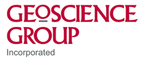 The image shows the logo of Geoscience Group Incorporated with red and gray text.